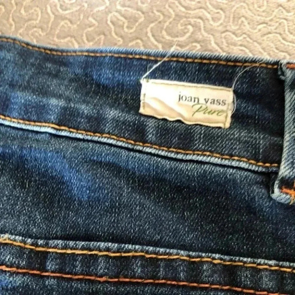 Joan Vass Pure High Rise Skinny Jeans - Picture 6 of 11